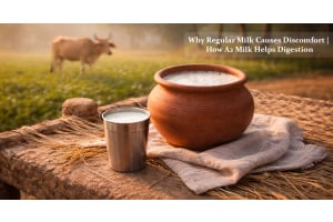 Why Regular Milk Causes Discomfort | How A2 Milk Helps Digestion