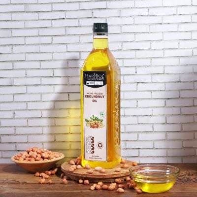 Wood Pressed Groundnut Oil, 1000 mL