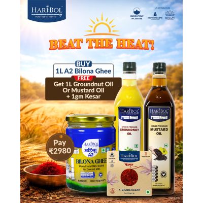 Beat the Heat Bilona Ghee offer 1 ltr